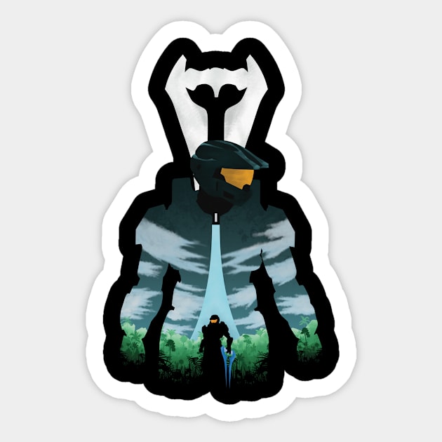 The best warrior Sticker by Jackson Lester